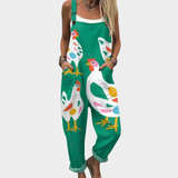 Cozy Patterned Jumpsuit