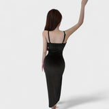 Gabriela - Velvet dress with a slit