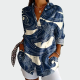 Modern floral shirt