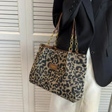 Small leopard print bag