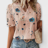 Emília V-neck blouse