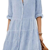 Striped summer dress Ana