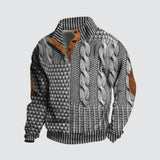 Stylish patterned jumper