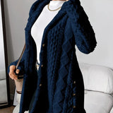 Sara - Plush hooded coat