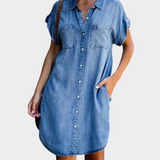 Relaxed denim dress