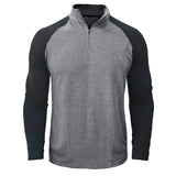 Mandarin collar cotton shirt