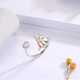 Dog-themed ring - Pink