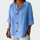 Textured casual blouse