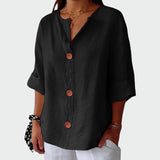 Textured casual blouse