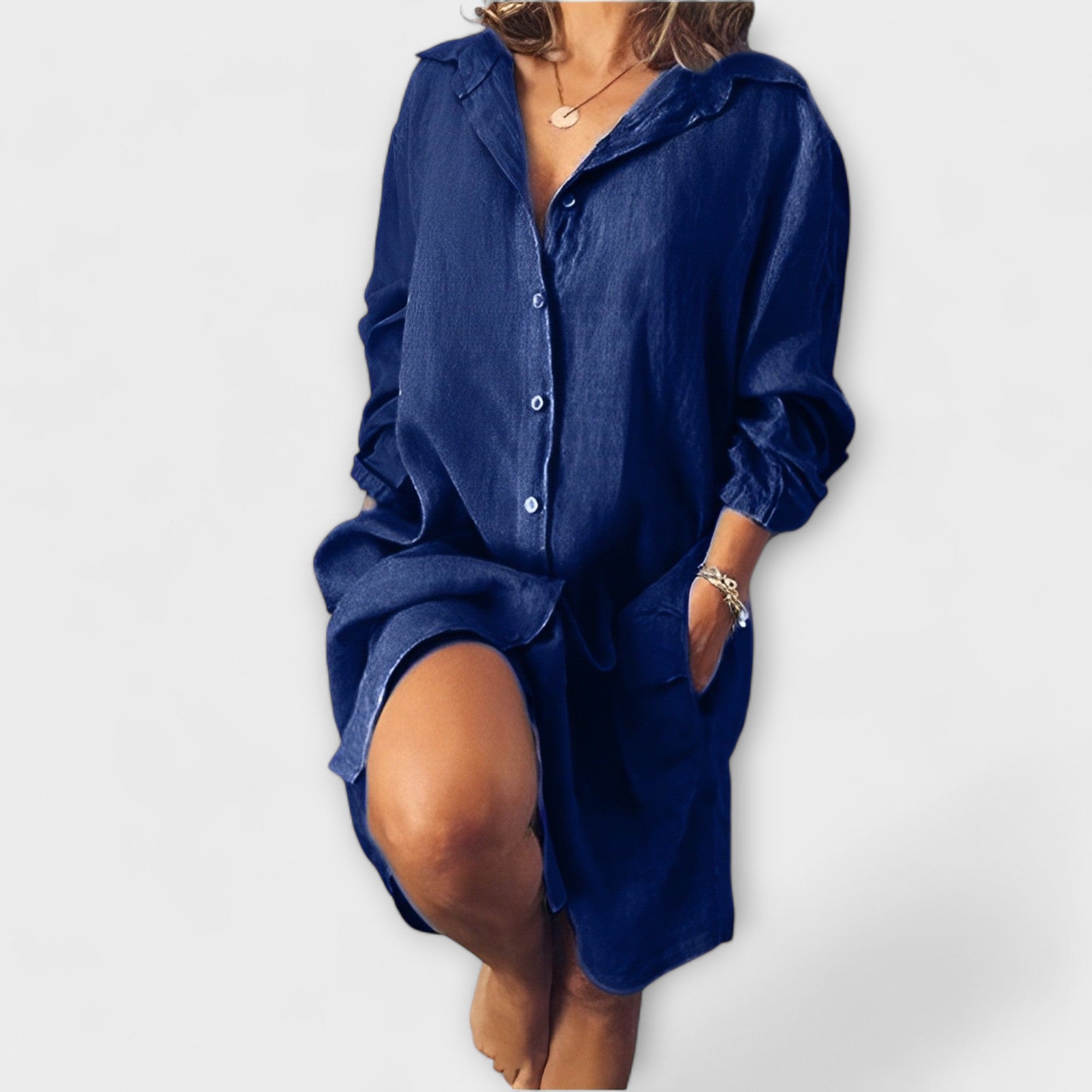 Clara - Ljetna lanena bluza