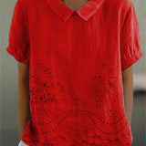 Embroidered Floral Shirt Liliana