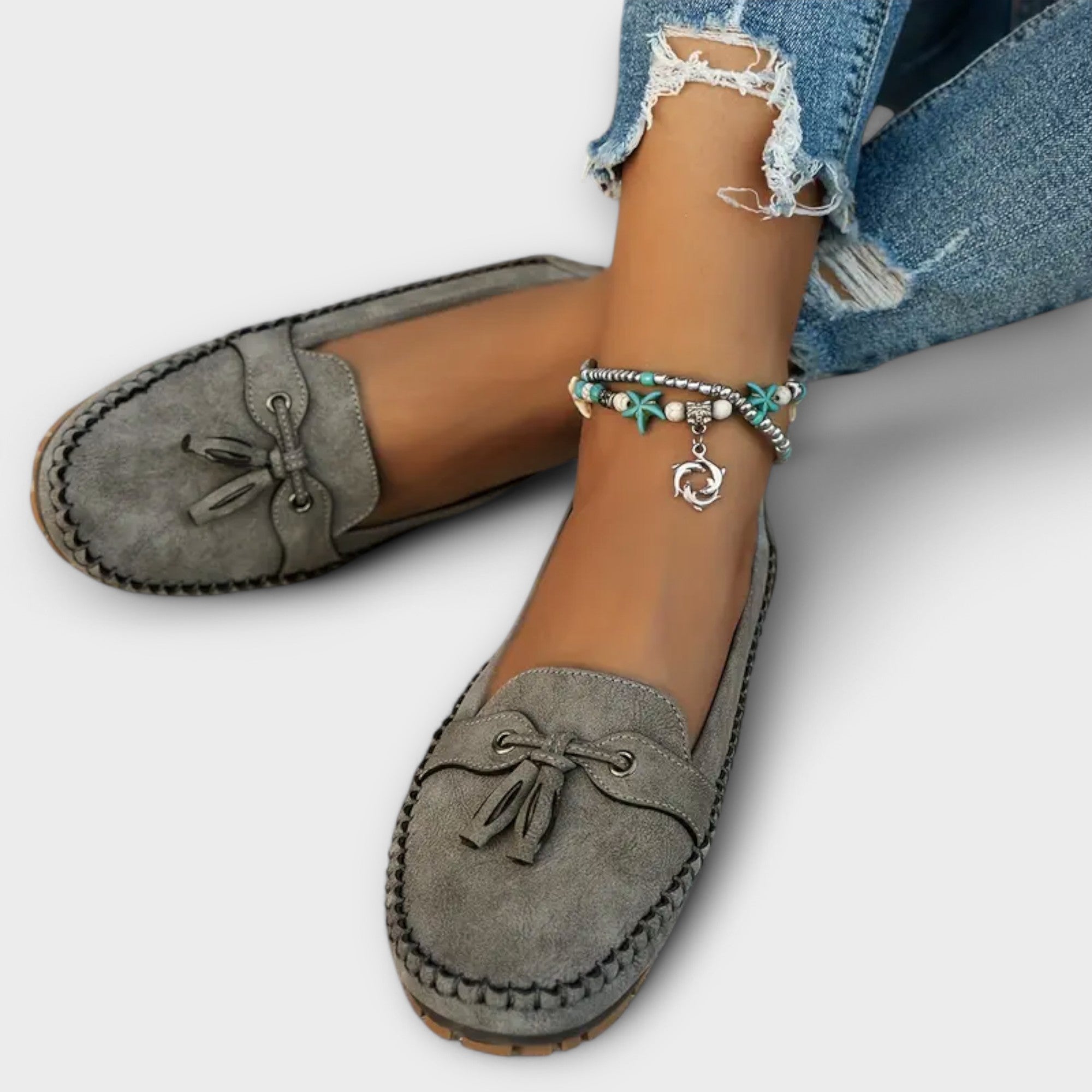 Orthopedic ballet flats for comfort and support