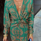 Sabrina - Midi Dress in Sophisticated Style