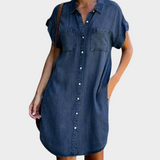 Relaxed denim dress