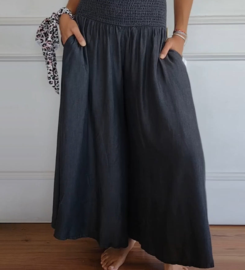 Irene wide-leg trousers