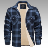 Tiago - Fleecy striped jacket