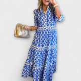 Midi dress with chains Sofia