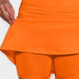 High-Waisted Skirted Pants