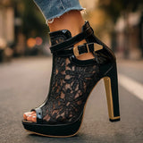 Liliana - Lace Sandals