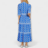 Midi dress with chains Sofia