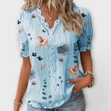 Emília V-neck blouse
