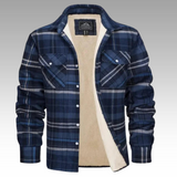 Tiago - Fleecy striped jacket
