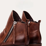Paulo Chelsea Leather Boots