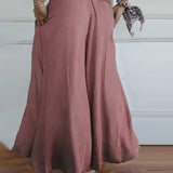 Irene wide-leg trousers