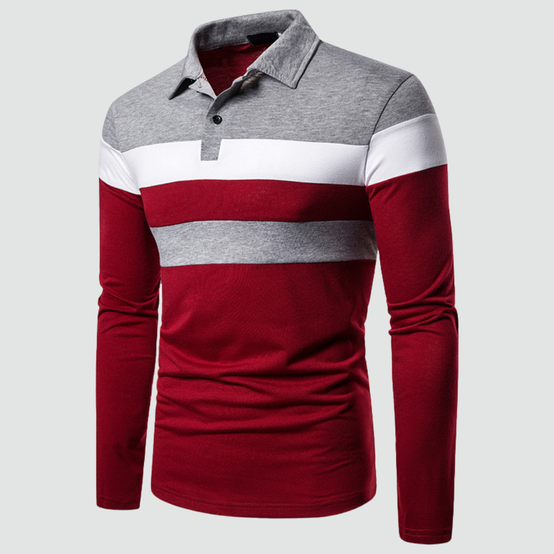 Conrado - Long-sleeved polo shirt