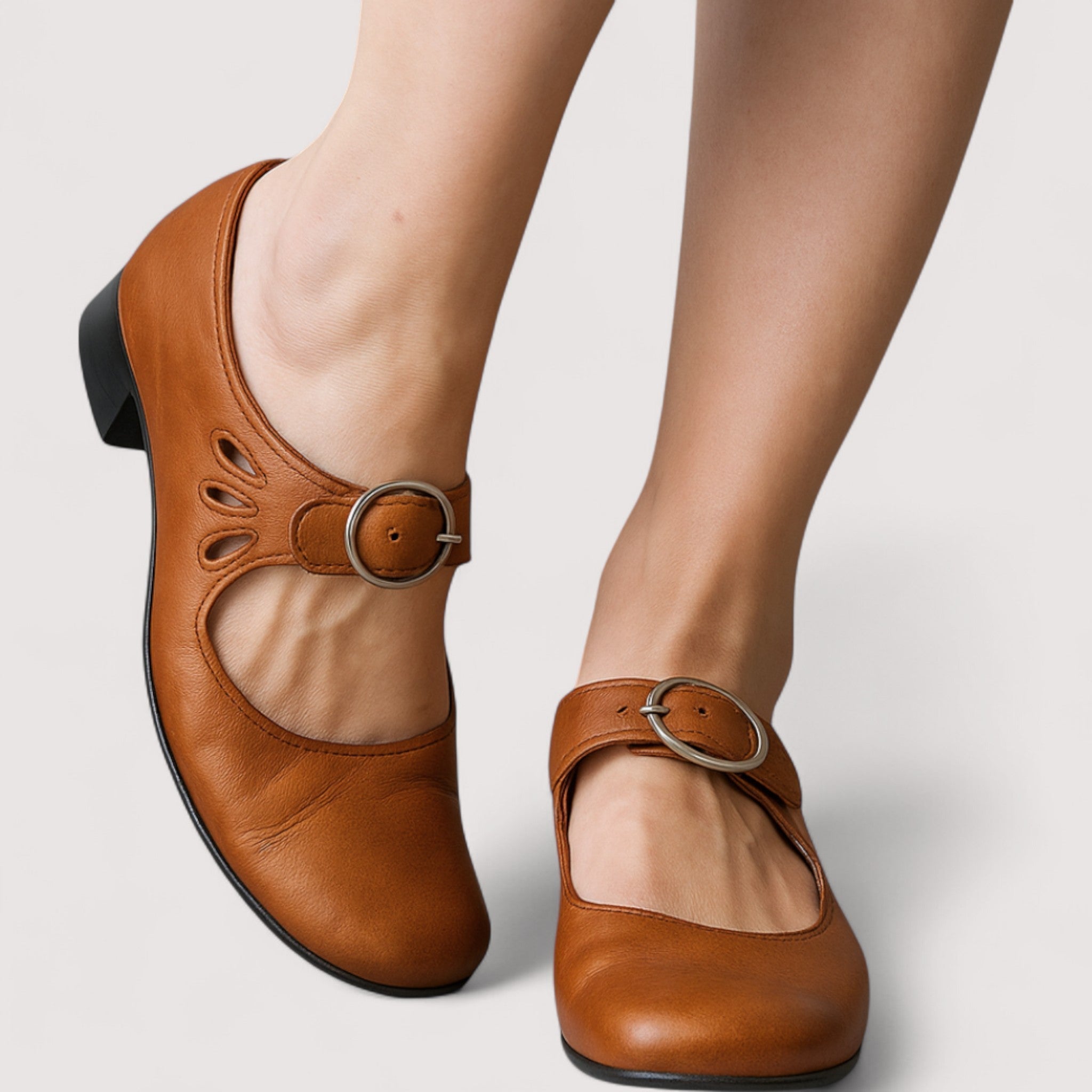 Clara - Elegant Synthetic Leather Shoes
