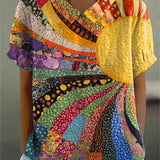 Patchwork Sunburst košulja