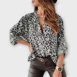 Moderna bluza s leopard uzorkom