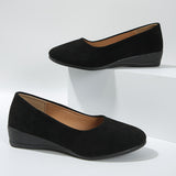 Éliane - Comfortable ballerinas with a platform sole
