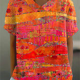 Isa - Abstract Pattern Shirt