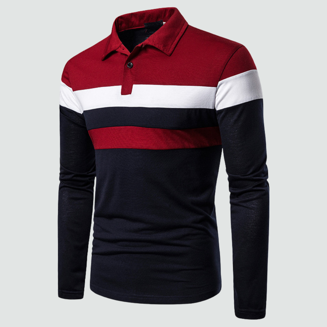 Conrado - Long-sleeved polo shirt