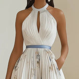 Floral ceremony dress