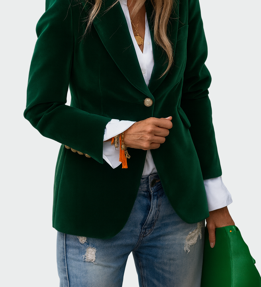 Luxury fabric coat