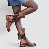 Aruna - Elegant Boots Made of High-Quality Material