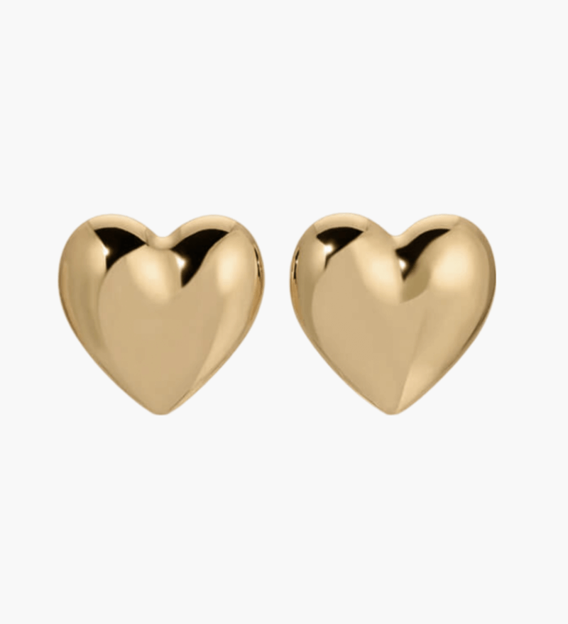Heart-shaped earrings