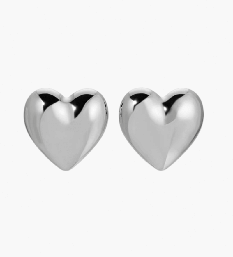 Heart-shaped earrings