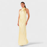 Satin Bow Dress - Martina