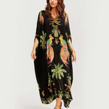 Patterned maxi dress Alessandra
