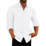Breathable button-up shirt