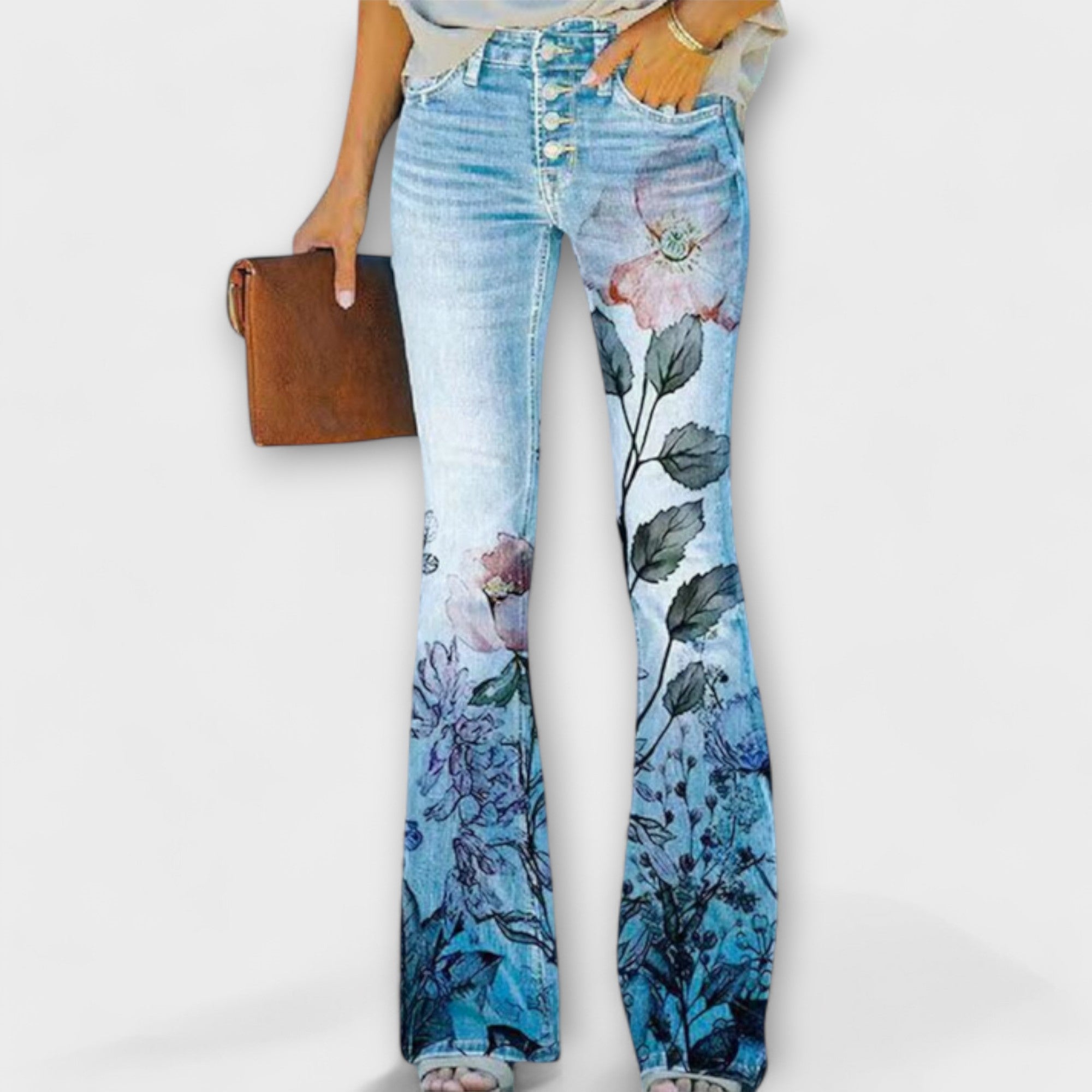 Alexandra's floral pants