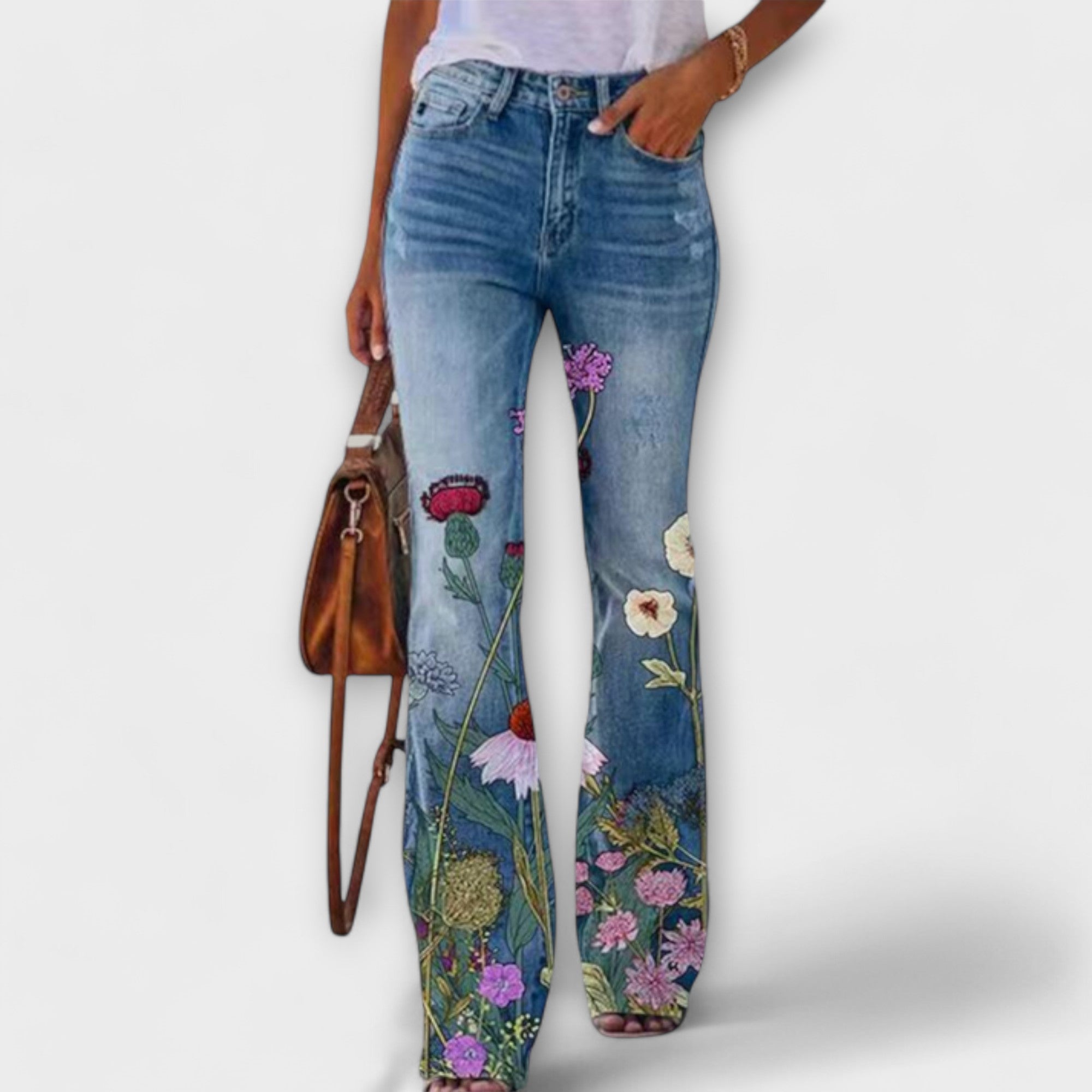 Alexandra's floral pants