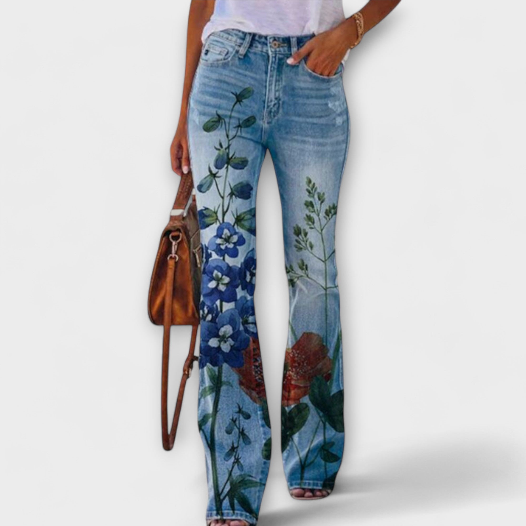 Alexandra's floral pants