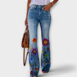 Alexandra's floral pants