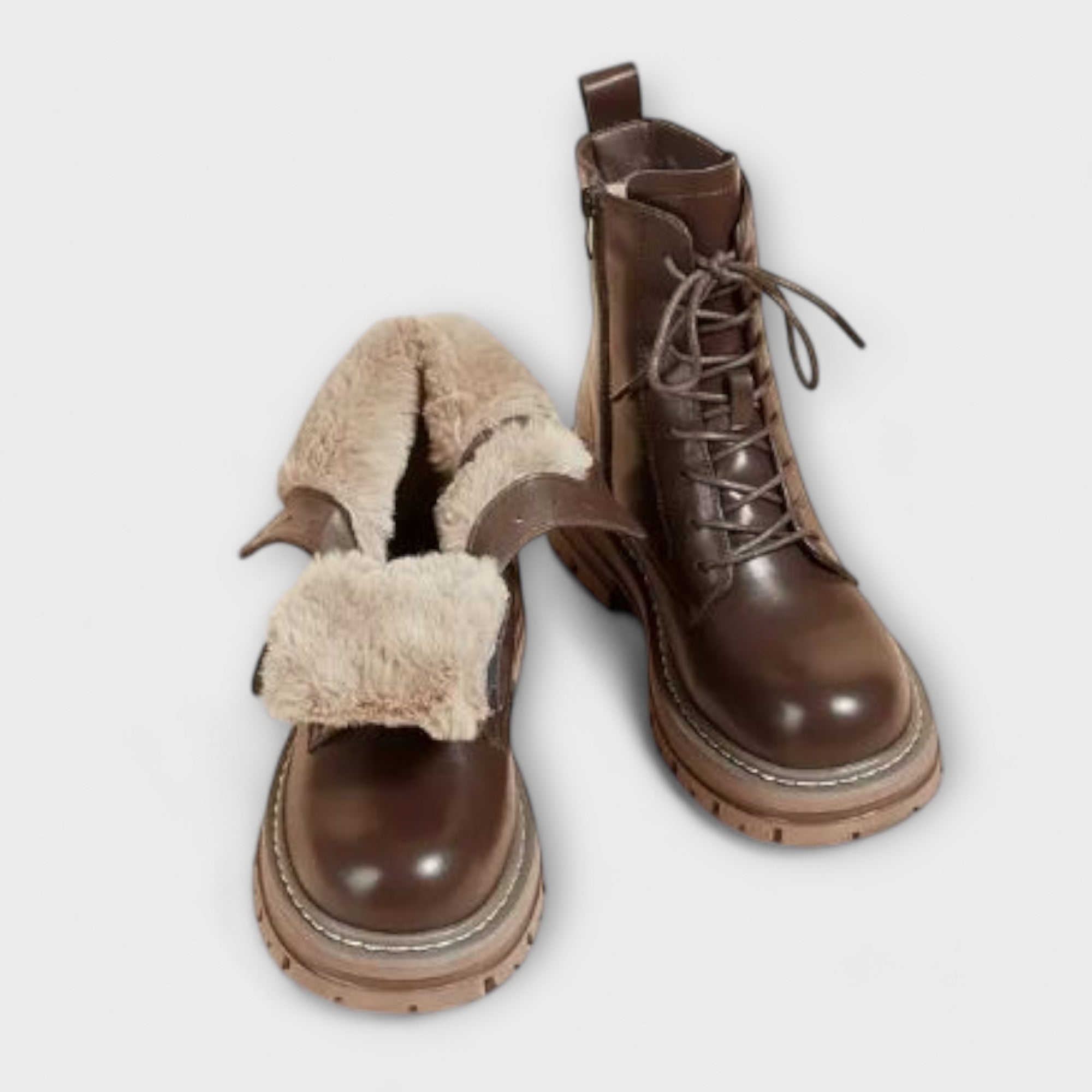 Women's leather boots Flávia