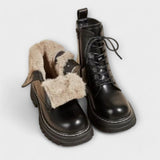 Women's leather boots Flávia