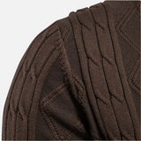 Cardigan Argyle Mistura Suave